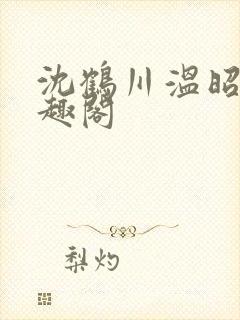 沈鹤川温昭宁笔趣阁
