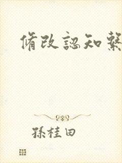 修改认知系统H封面