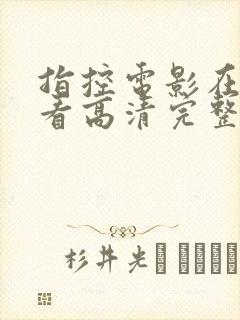 指控电影在线观看高清完整版