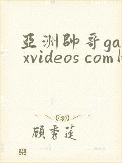 亚洲帅哥gay xvideos com网站