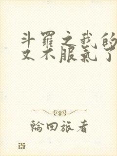 斗罗之我的系统又不服气了笔趣阁