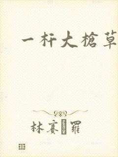 一杆大枪草全家封面