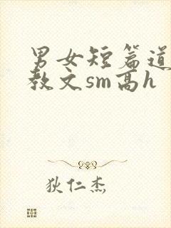 男女短篇道具调教文sm高h
