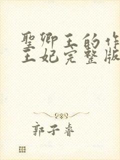 圣卿王的作妖小王妃完整版