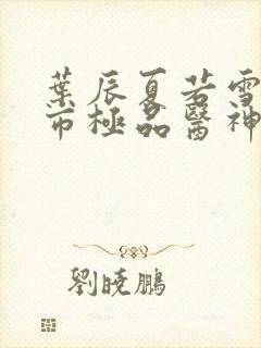 叶辰夏若雪 都市极品医神