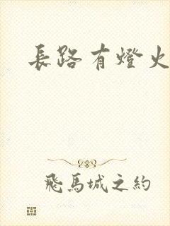 长路有灯火封面