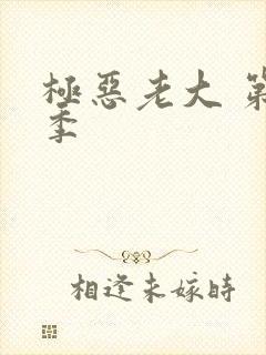 极恶老大 第2季封面