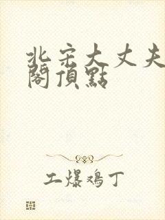 北宋大丈夫笔趣阁顶点