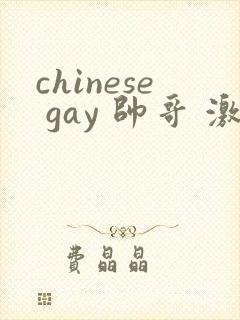 chinese gay 帅哥 激情封面