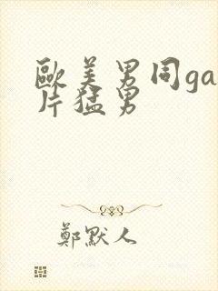 欧美男同gay片猛男