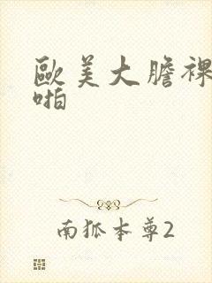 欧美大胆裸体啪啪