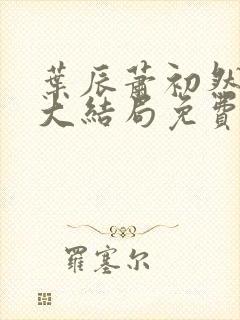 叶辰萧初然小说大结局免费