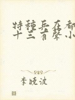 特种兵在都市夜十三有声小说