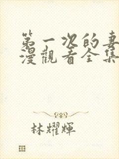 第一次的妻子动漫观看全集完整版高清封面