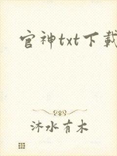 官神txt下载