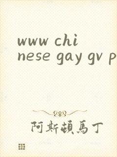 www chinese gay gv pron封面