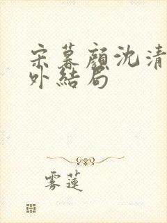 宋暮颜沈清川番外结局