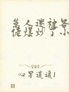 万人迷被各路大佬爆炒了小说