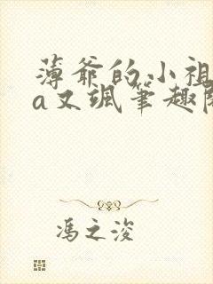 薄爷的小祖宗又a又飒笔趣阁封面