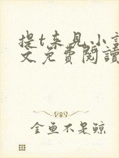 提t来见小说全文免费阅读笔趣阁