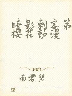 暗影刺客第三季樱花动漫封面