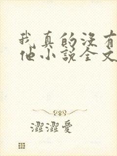 我真的没有引诱他小说全文免费阅读笔趣阁封面