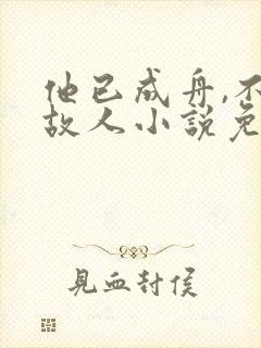 他已成舟,不渡故人小说免费阅读笔趣阁