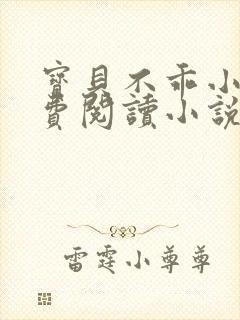 宝贝不乖小说免费阅读小说