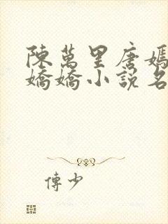 陈万里唐嫣然宋娇娇小说名封面