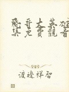 飞哥大英雄40集免费观看高清