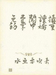 免费阅读摄政王的掌中娇重生了全文