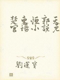 楚东恒郭天宇的官场小说免费阅读