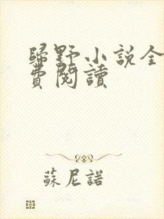 归野小说全文免费阅读封面