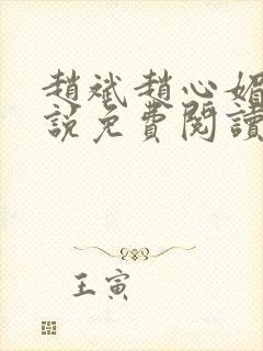 赵斌赵心媚的小说免费阅读