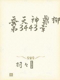 吞天神鼎柳无邪第3443章