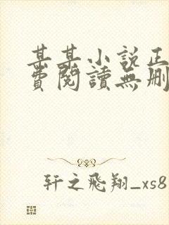 某某小说正版免费阅读无删减