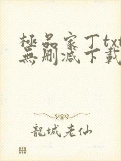 极品家丁txt无删减下载