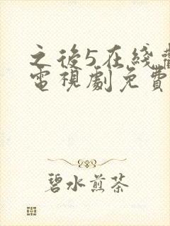 之后5在线观看电视剧免费高清