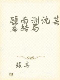 顾南洲沈芸番外篇结局