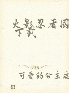 火影忍者国语版 下载封面