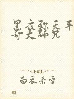 黑夜弥天平平无奇大师兄