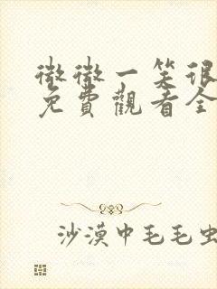 微微一笑很倾城免费观看全集剧情