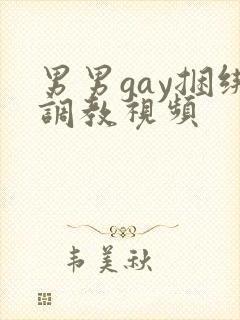 男男gay捆绑调教视频
