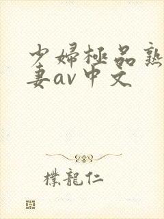 少妇极品熟妇人妻av中文