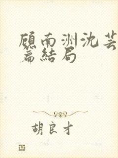 顾南洲沈芸番外篇结局封面