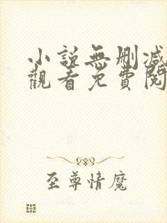 小说无删减在线观看免费阅读