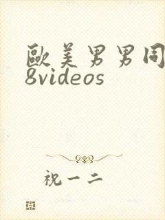 欧美男男同志18videos