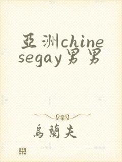 亚洲chinesegay男男