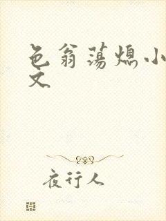 色翁荡熄小说全文