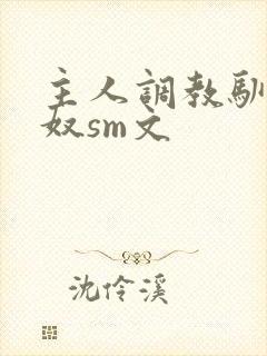 主人调教驯化贱奴sm文